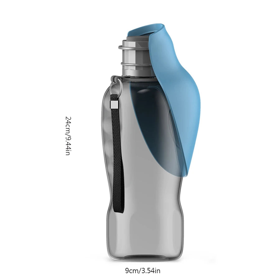 Dog Walking Folding Drinking Water Bottle