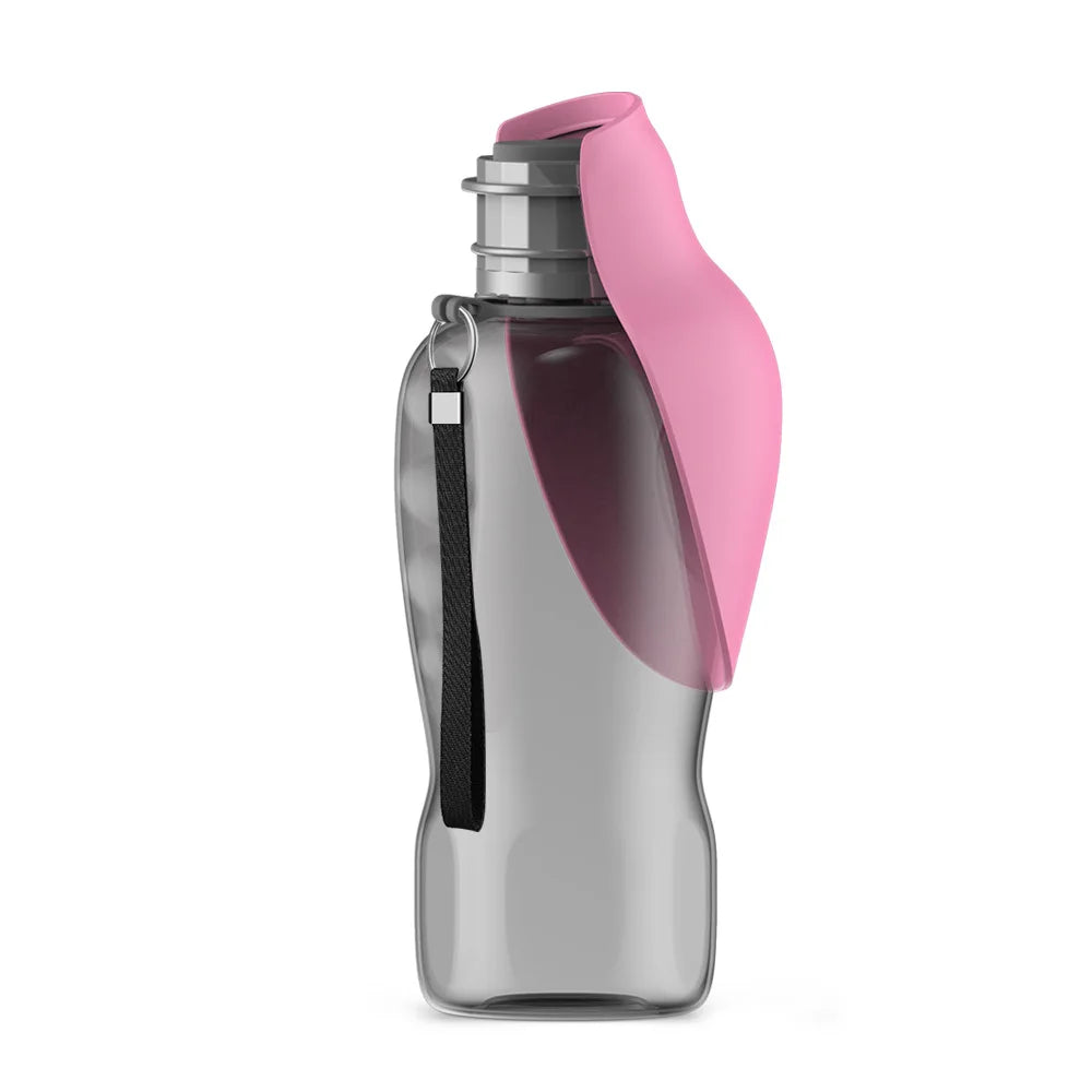 Dog Walking Folding Drinking Water Bottle